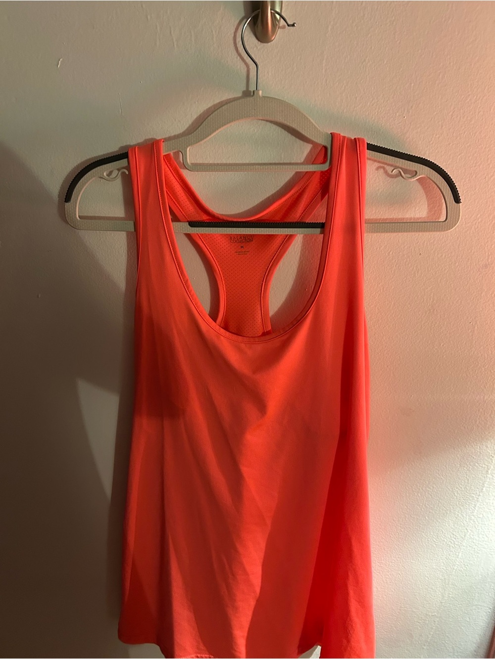 Balance Collection Neon Coral Racerback Tank